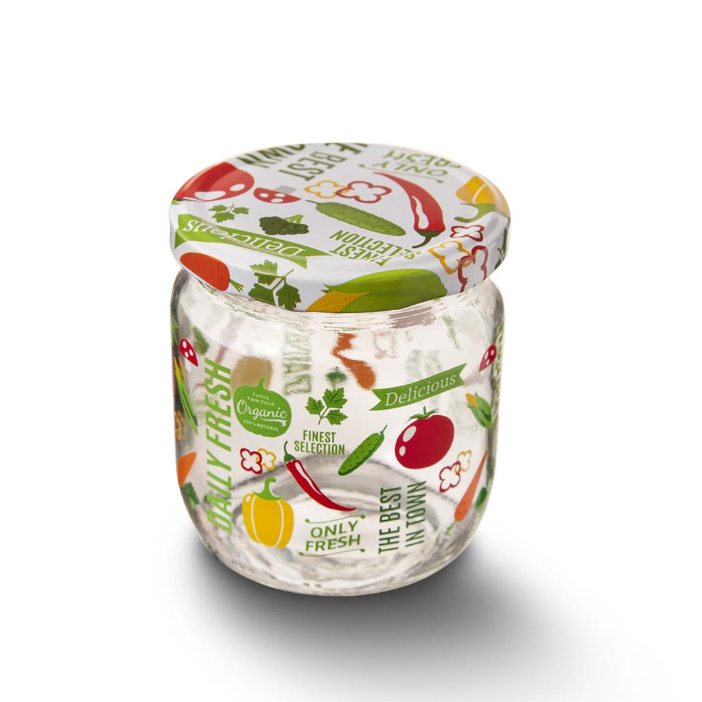 Orion zavařovací sklenice + víčko 0,425 l FRUIT