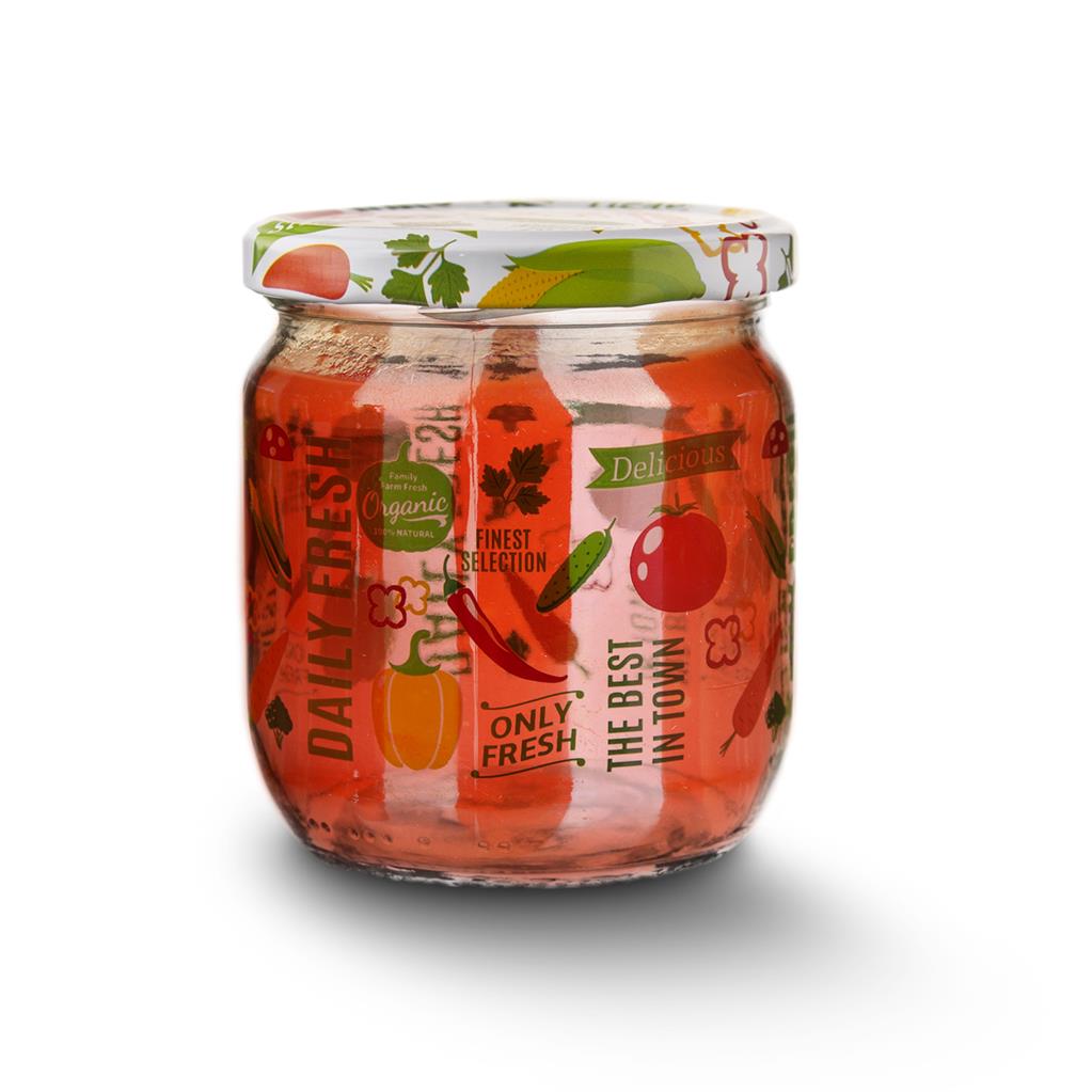 Orion zavařovací sklenice + víčko 0,425 l FRUIT