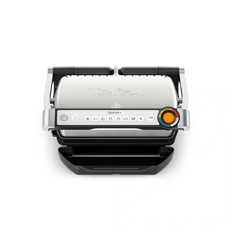 Elektrický gril Tefal OptiGrill+ GC718D10, 2180 W, nerez