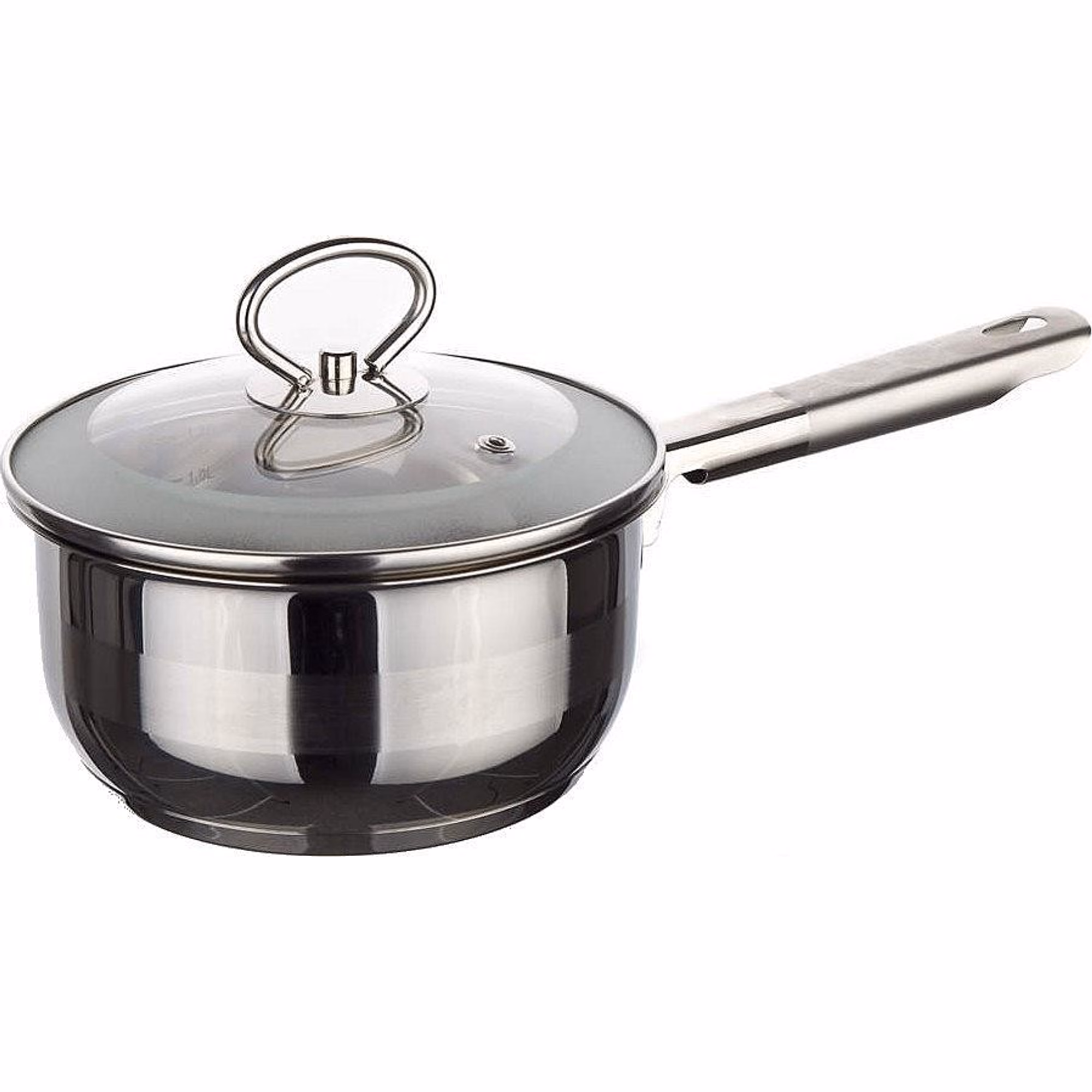BANQUET Rendlík nerezový MATTE New Line 14 cm, 0,9 l, s poklicí
