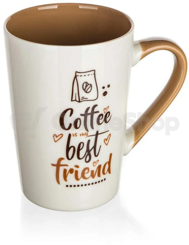 BANQUET Hrnek keramický COFFE BEST FRIEND 450 ml
