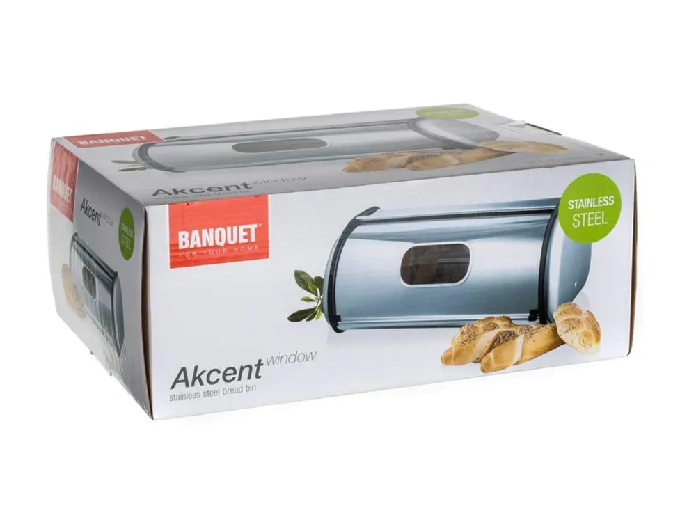 BANQUET Chlebník nerezový AKCENT W 43,5 cm