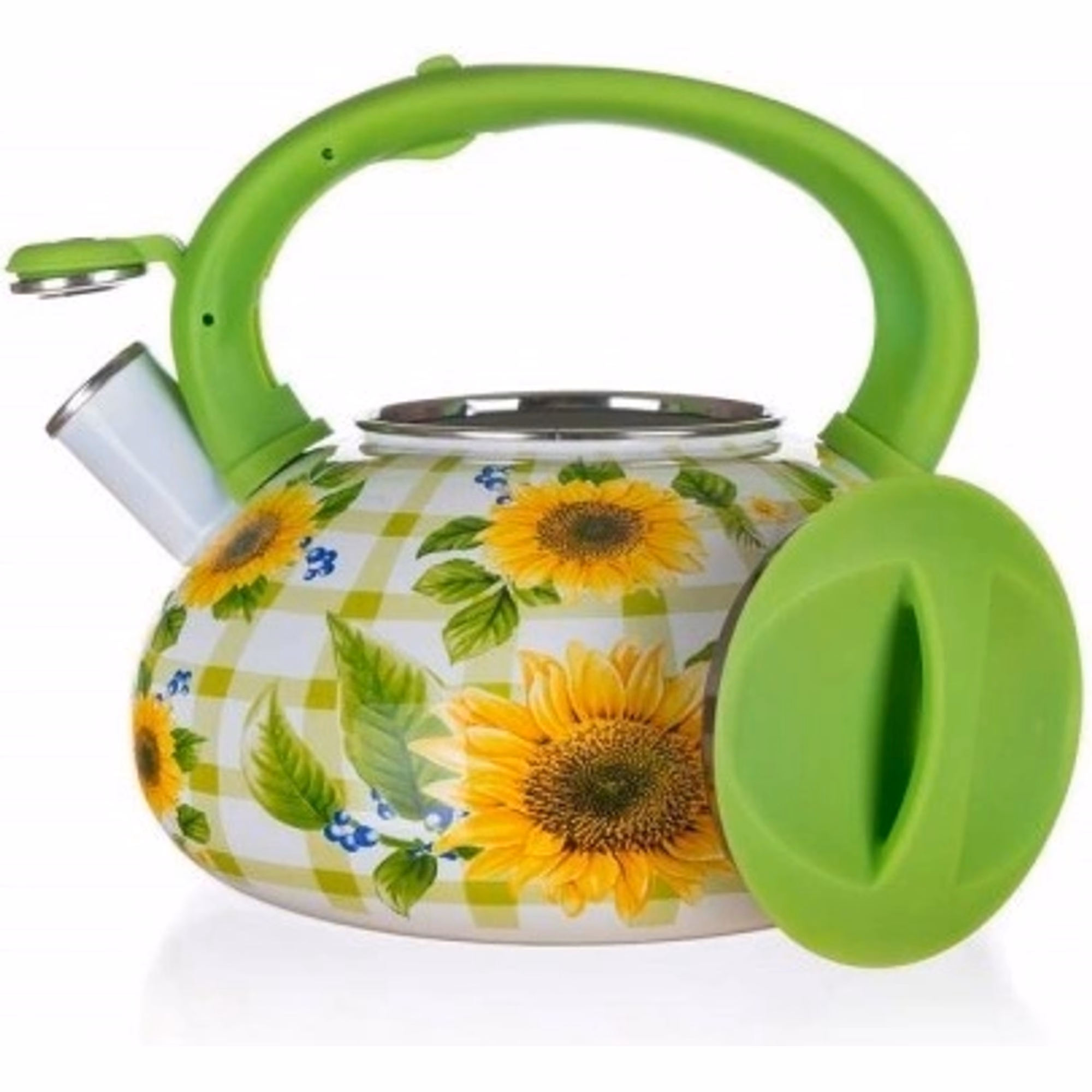 BANQUET Konvice smaltovaná pískací SUN FLOWER 3 l