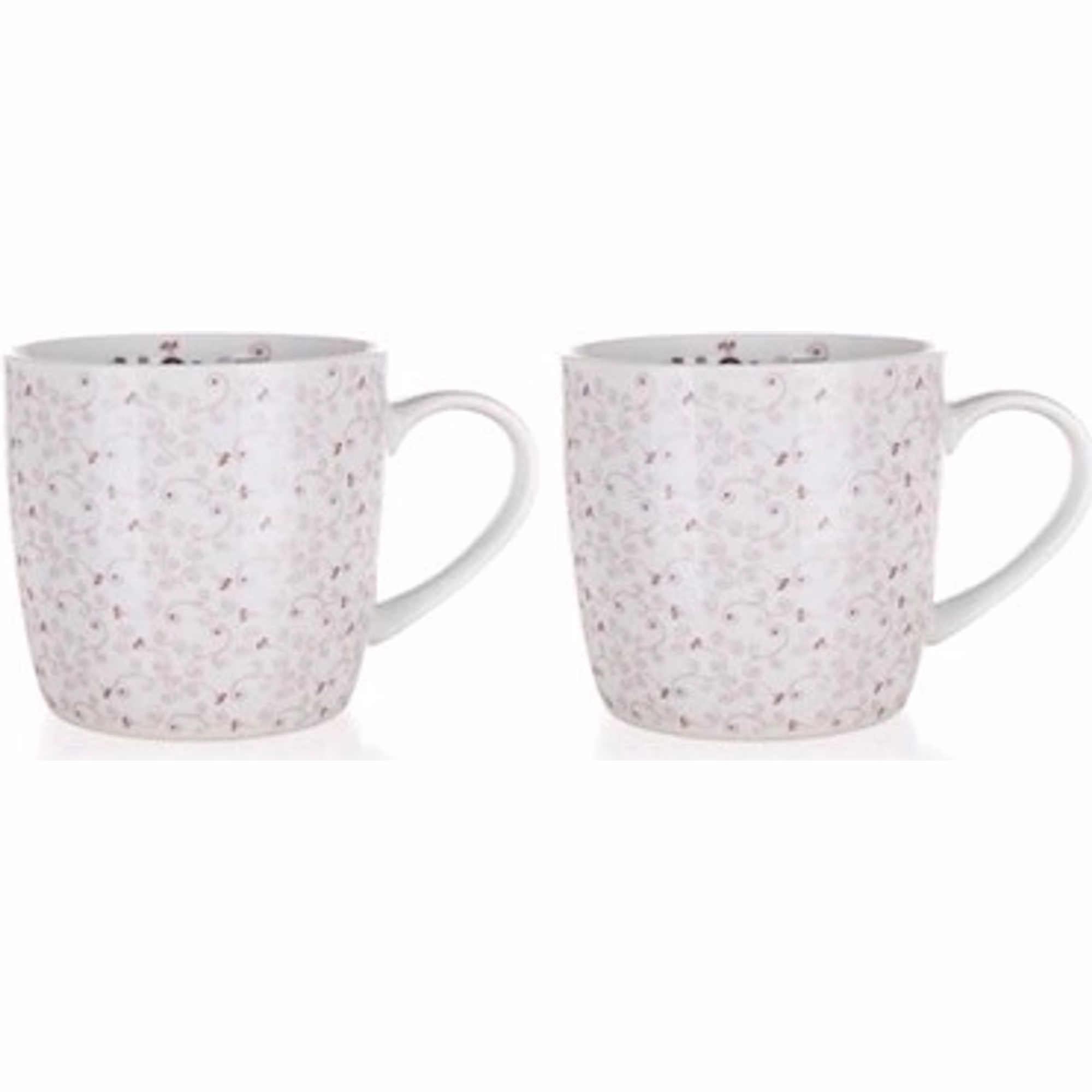 BANQUET Sada keramických hrnků HOME Coll. 360 ml, 2 ks