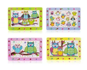 BANQUET Plastové prostírání OWLS 43 x 28 cm, assort