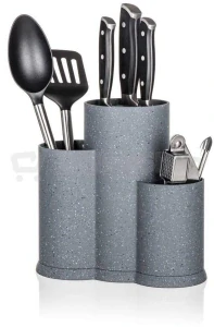 BANQUET Stojan na nože 3v1 GRANITE Grey