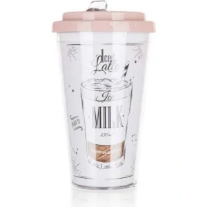 BANQUET Hrnek cestovní dvoustěnný COFFEE 500 ml, Iced latte