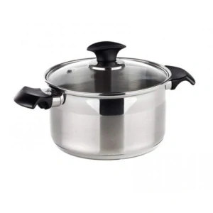BANQUET Hrnec nerezový AKCENT New Line 24 cm, 6,10 l, s poklicí