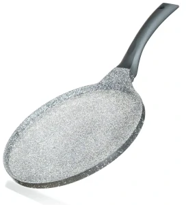 BANQUET Pánev na palačinku s nepřílnavým povrchem GRANITE Grey 26 cm