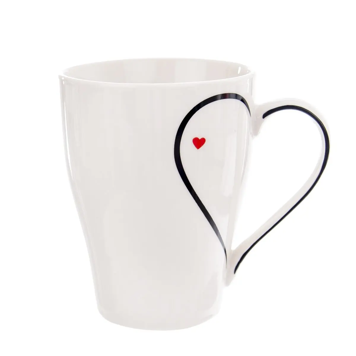 ORION Hrnek Duo Love SRDCE 0,38 l porcelánový