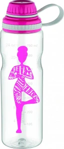 BANQUET Láhev tritanová YOGA New 750 ml, růžová