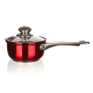 BANQUET Rendlík nerezový MAESTRO Red 16 cm, 1,35 l, s poklicí