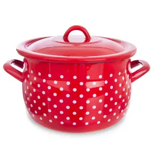 Orion Hrnec TEČKA s poklicí 4,8 l, pr. 20cm smalt