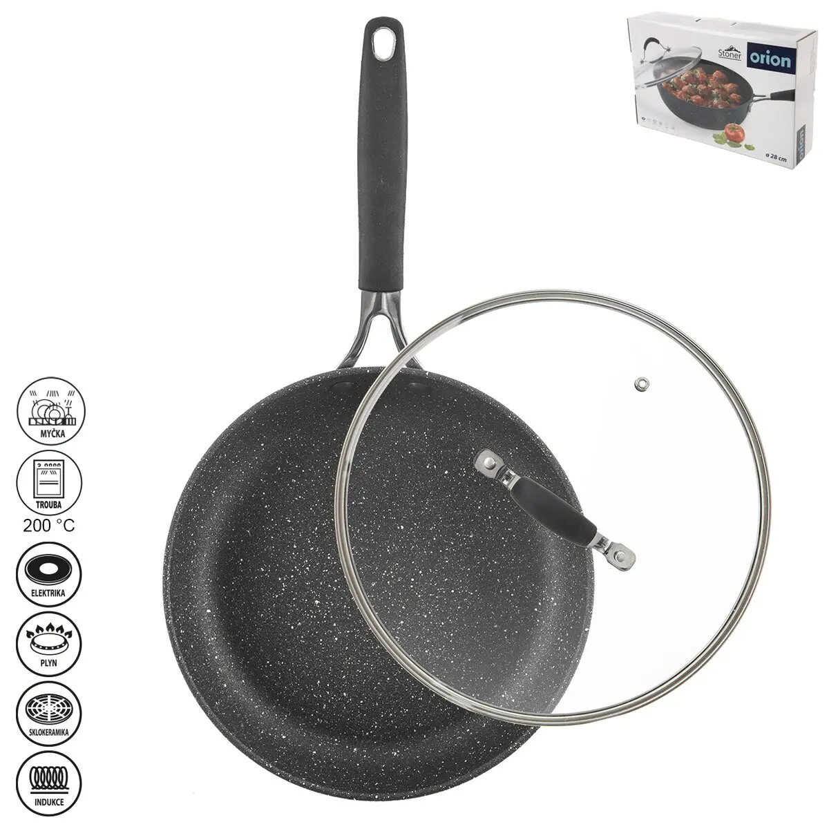 Orion Pánev STONER s poklicí pr. 28 cm