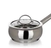 BANQUET Rendlík nerezový PICCOLO Belly 14 x 6 cm, 0,95 l, s poklicí