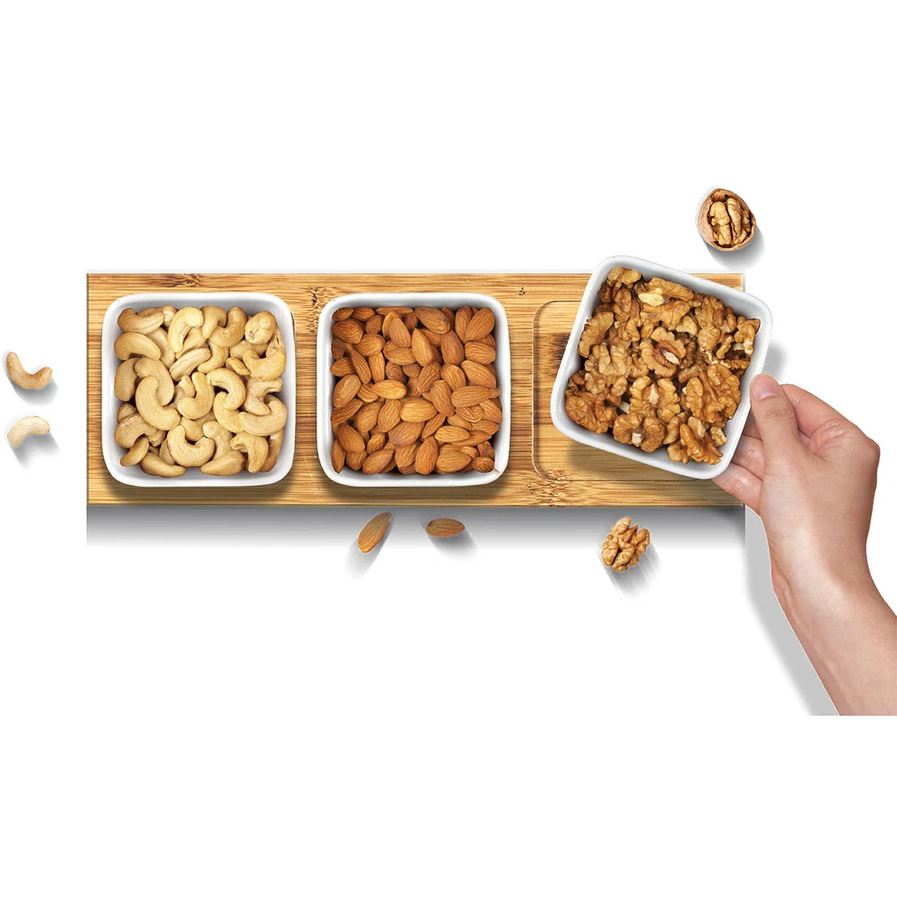 Misky servírovací sada 3ks Lamart LT9019 BAMBOO, 31x11cm