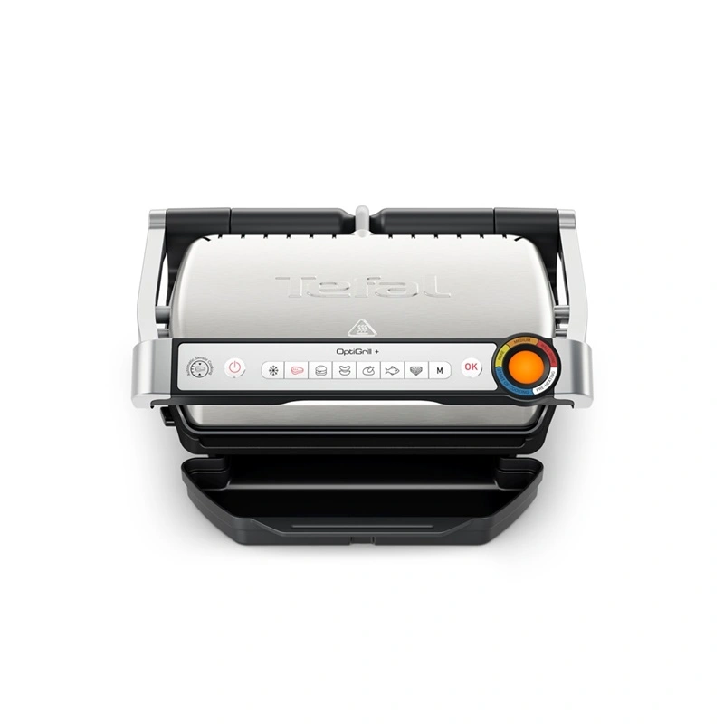 Elektrický gril Tefal OptiGrill+ GC718D10, 2180 W, nerez