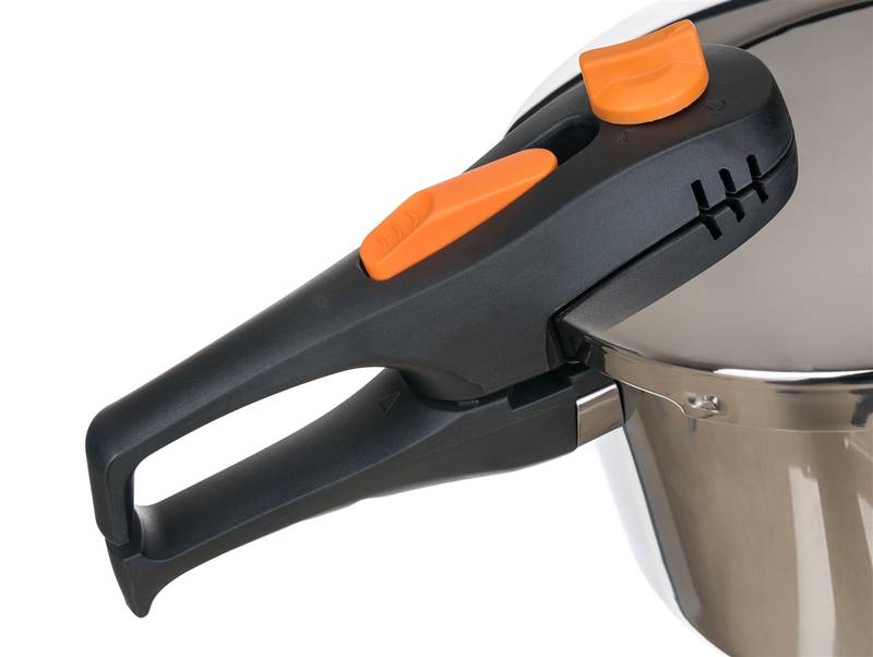 BANQUET Tlakový hrnec ADAGIO 6 l, s oranžovým knobem