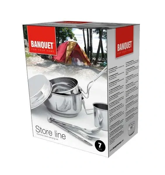 BANQUET sada kempingová STORE LINE 7 dílná, ešus