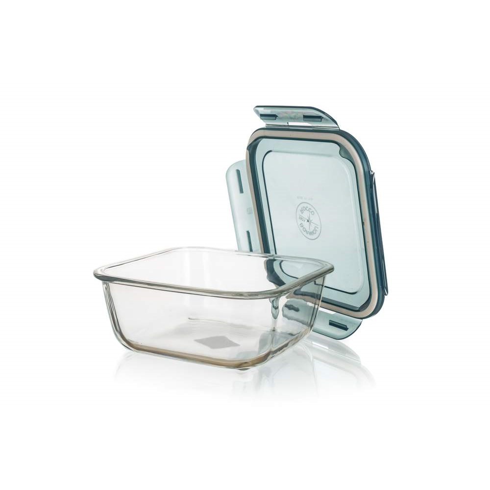 BORMIOLI Dóza skleněná EVO 18 x 18 cm, 1400 ml