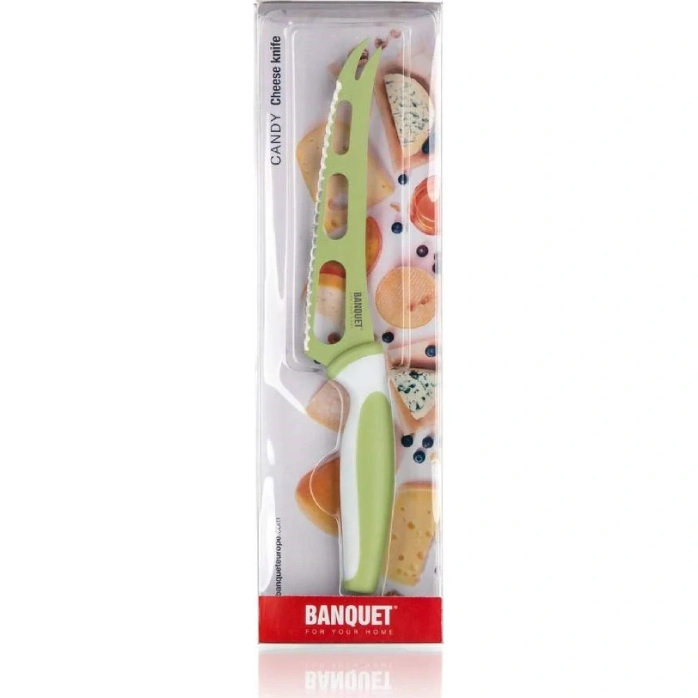 BANQUET Nůž na sýr s nepřilnavým povrchem CANDY 24 cm