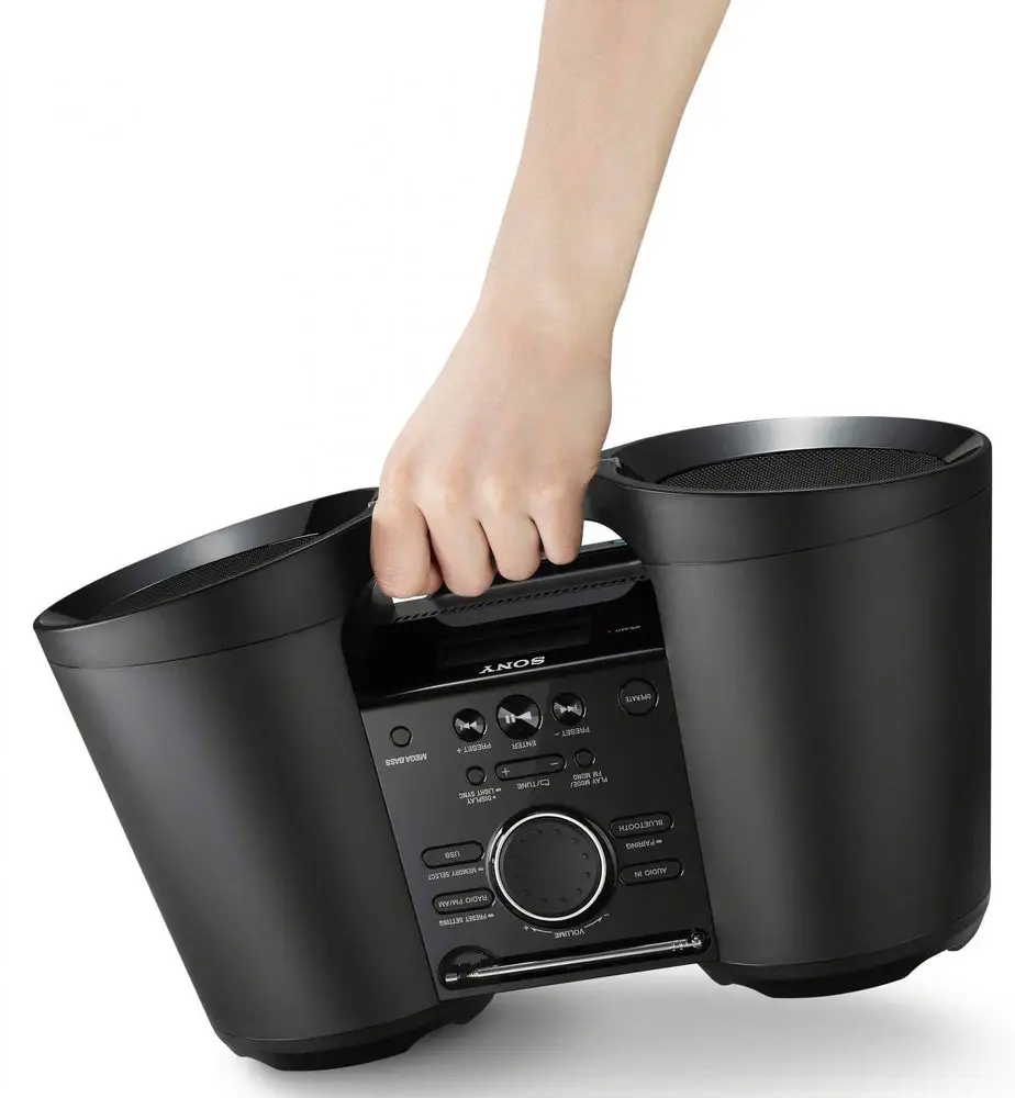 Sony ZS-BTY52 přenosný přehrávač, Bluetooth 3.0, NFC, USB, AM/FM, AUX