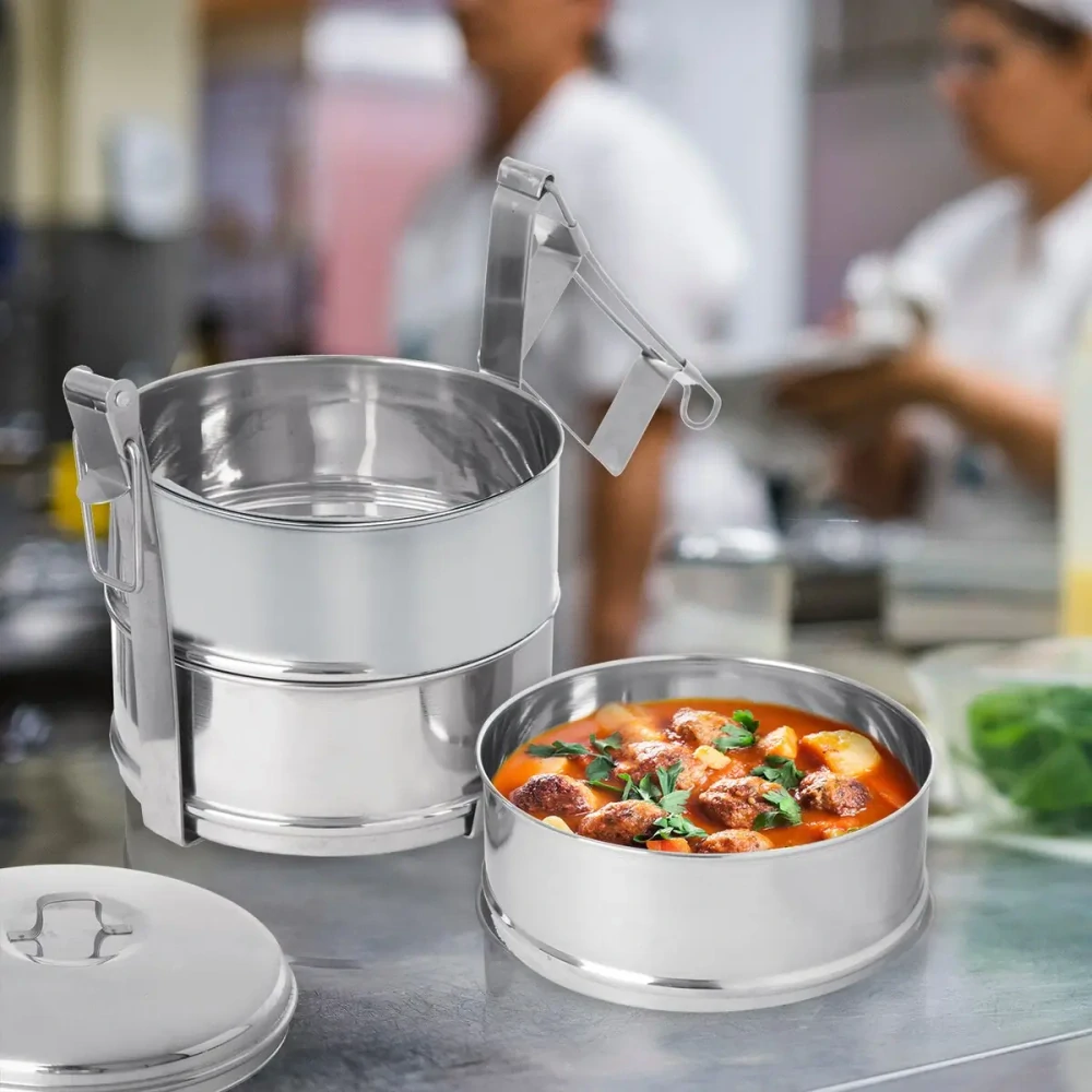 ORION Jídlonosič nerez 3x1 l, pr. 16cm