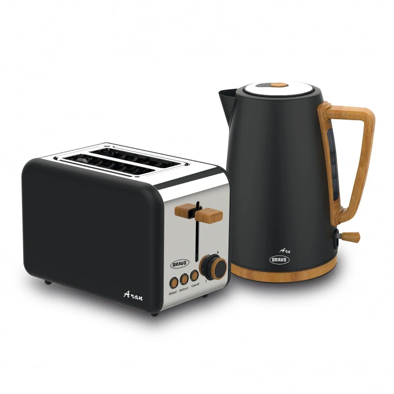 Rychlovarná konvice Bravo Ara B-4936 černá