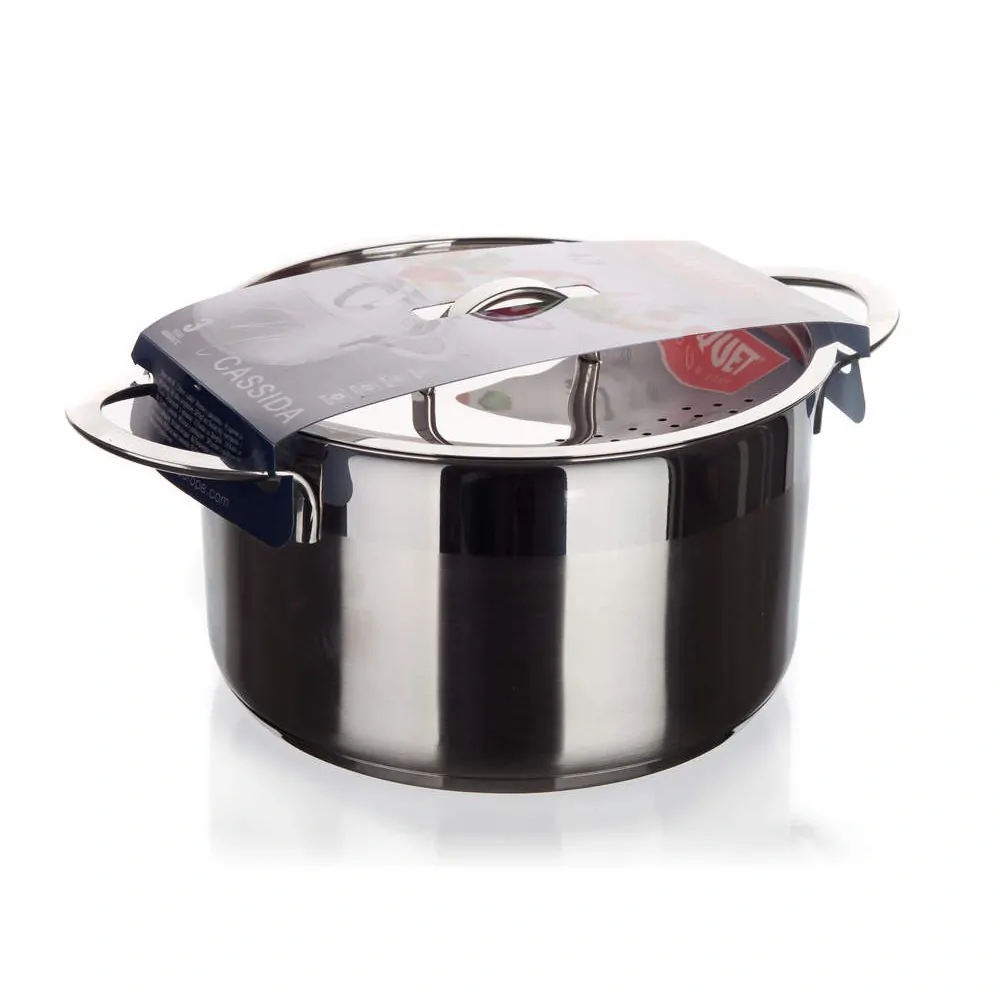 BANQUET Hrnec nerezový CASSIDA New Line 22 cm, 4,7 l, s poklicí