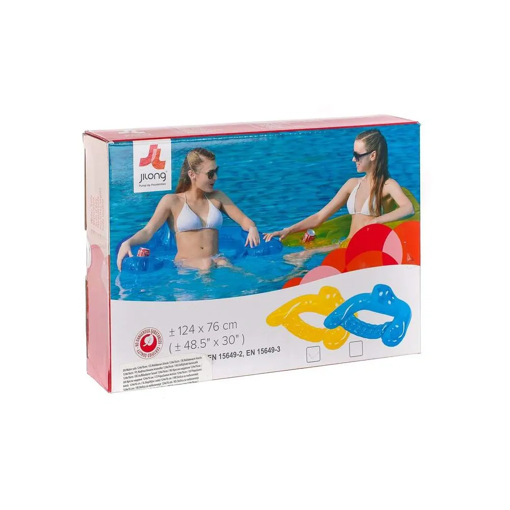 Vetro-Plus Křeslo nafukovací 124 x 76 cm