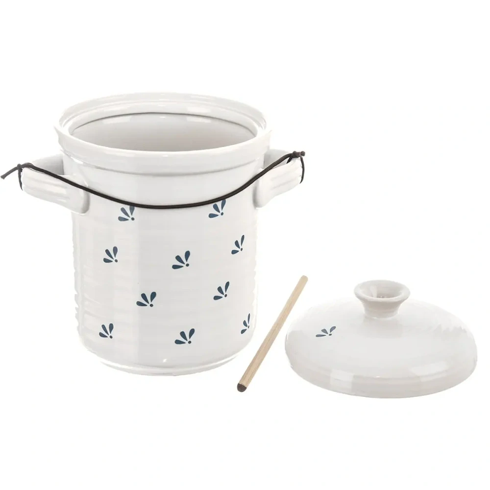 Orion nakládací hrnec na zeleninu MODROBÍLÁ 2,8 l