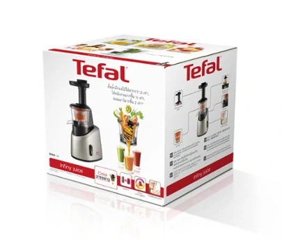 Tefal Infiny Juice ZC255B38 šnekový odšťavňovač