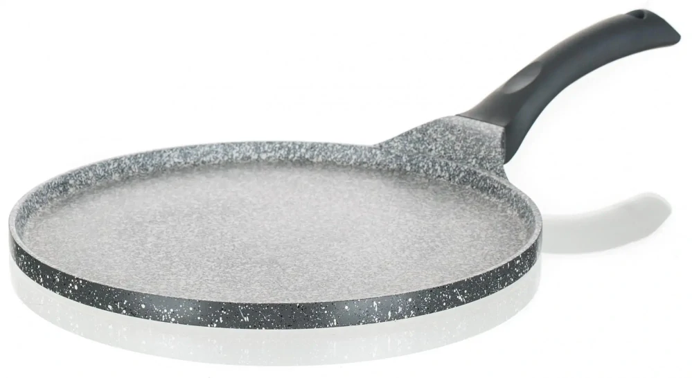 BANQUET Pánev na palačinku s nepřílnavým povrchem GRANITE Grey 26 cm