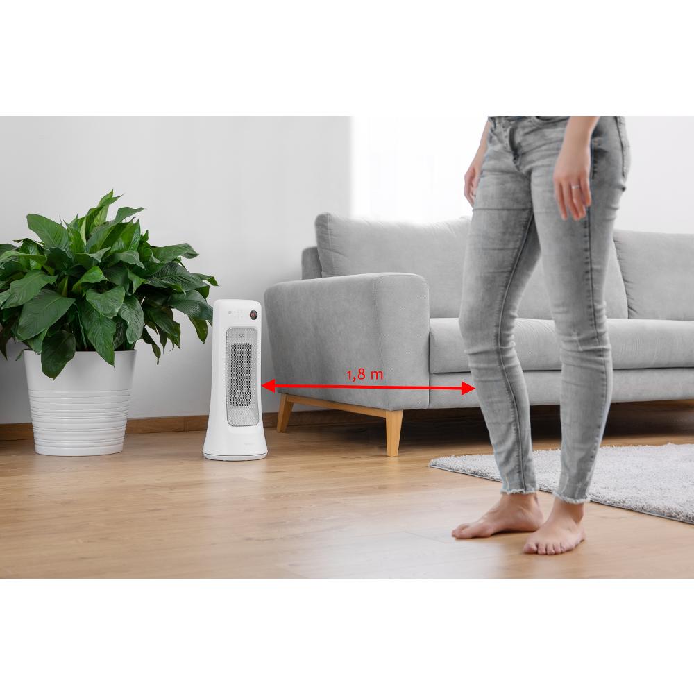 Ventilátor teplovzdušný SENCOR SFH 8019WH