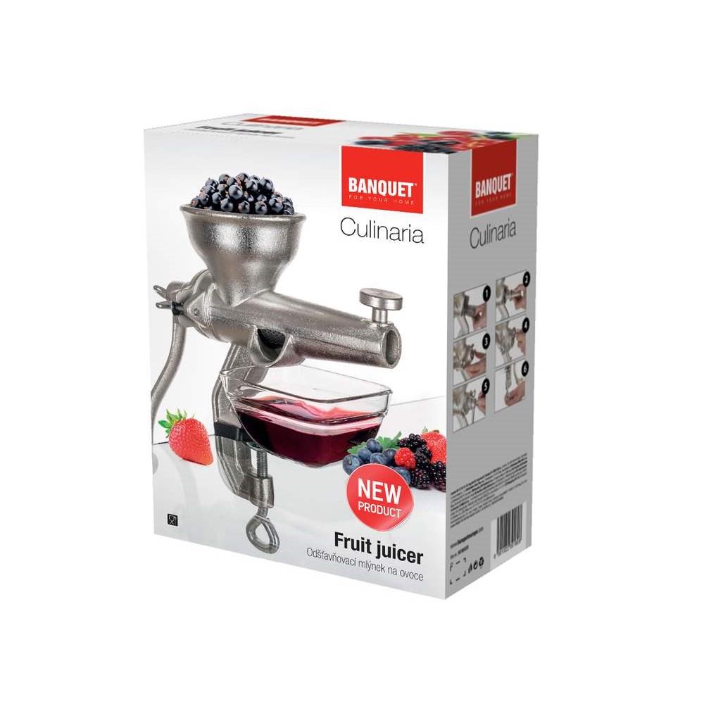 BANQUET Odšťavňovací mlýnek na ovoce CULINARIA