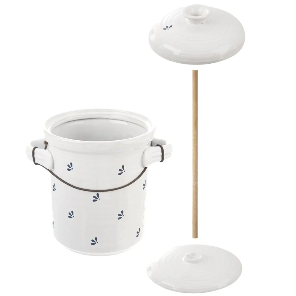 Orion nakládací hrnec na zeleninu MODROBÍLÁ 2,8 l