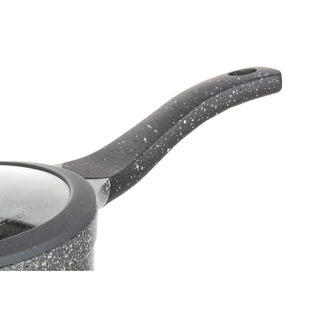 BANQUET Sada nádobí s nepřilnavým povrchem GRANITE, 11 ks