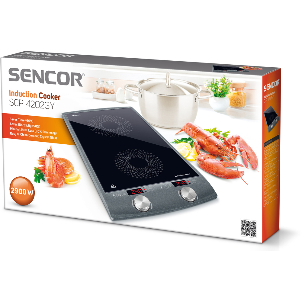 Vařič indukční SENCOR SCP 4202GY