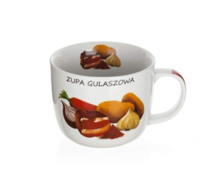 BANQUET Hrnek keramický GULÁŠOVÁ POLÉVKA 730 ml